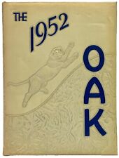 The Oak 1952 Yearbook W.H. Adamson High School Senior Class Dallas Oak Cliff TX picture
