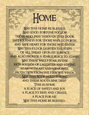 House Home Blessings Parchment-Like Page for Book of Shadows, Altar picture