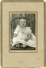 Antique Photo-Grand Junction CO Baby Sister Hazel-Carrie Black-Wolverton Studio picture