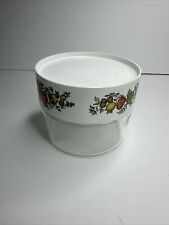 Vintage 1970's Pyrex “Spice of Life” See-N-Store Glass Canister /Container picture