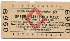 BTC(S) Platform Ticket Upper Halliford Halt 2d picture