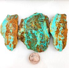GS436 Ceremonial Kingman turquoise rough slabs 109.7 grams stabilized picture
