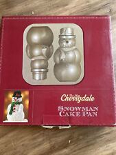 Vintage The New Cherrydale Snowman Holiday 3D Cake Pan Christmas picture