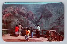Kauai HI-Hawaii, Waimea Canyon, Kauai's Grand Canyon, Vintage Souvenir Postcard picture