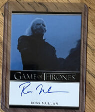 2022 Game of Thrones Complete Series volume 2 Bordered Ross Mullan autograph picture