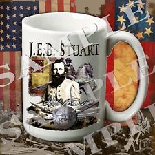 J.E.B. Stuart Signature Series 15-ounce American Civil War themed coffee mug picture