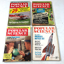Vintage 1961 '62 Popular Science Magazines Lot of 4 Future Technology Industry picture
