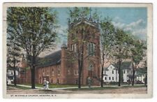 Newark, New York, Vintage Postcard View of St. Michaels Church, 1919 picture