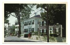 Edgartown Marthas Vineyard MA Postcard Massachusetts Street Scene picture