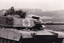 Orig Photo 2nd ARMORED DIVISION SOVIET M1 ABRAMS TANK 1985 War Games NATO 611 picture