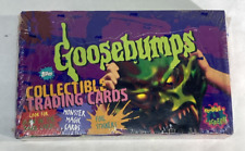VINTAGE 1996 R.L. Stine Goosebumps (Topps) FACTORY SEALED Hobby Box of 36 Packs picture