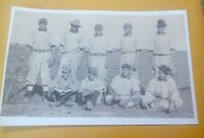 1909 Yukon PA. Identified Baseball Team Only 4 Gloves 2 Bats Visible Here Poster picture