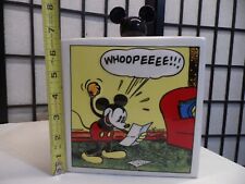 2006 Gibson Disney Mickey Mouse Comic Strip Square 8 3/4