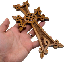Handmade Wall cross with ornaments from armenian cross picture