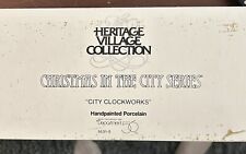 Department 56 ~Christmas in the City~ Series City Clockworks~Heritage Village. picture