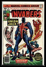1975 Invaders #8 1st Union Jack Marvel Comic picture