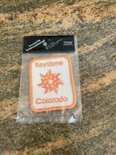 Vintage Keystone Colorado Ski Resort Skiing Patch Denver CO Made in USA picture