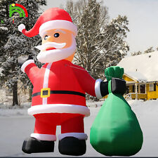 20FT 26FT 33FT Giant Christmas Inflatable Santa Claus Outdoor Yard Lawn Decor picture