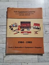 VINTAGE York equipment company 1984 1985 brochure. Yl picture