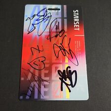 Starset Autograph Signed - Backstage VIP Pass Laminate 2022 picture