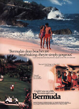 1983 Bermuda: Clean Beaches Are Breathtaking Vintage Print Ad picture