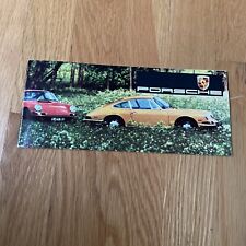 1967 / 1968 Porsche 911 911L 912 Showroom Advertising Brochure  West Germany picture