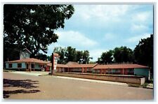 c1960 Azure Sky Motel East Wall St. Exterior Building Fort Scott Kansas Postcard picture