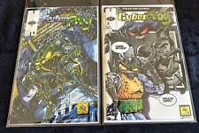 Ethan Van Sciver 1994 Hall of Heroes Cyberfrog Comic Book Set 1 2 1st Appearance picture