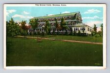 Moodus CT-Connecticut, the Grand View, Advertising, Antique Vintage Postcard picture