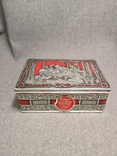 Vintage Riley's Rum & Butter Toffee Metal Tin Box Halfax England Empty  picture