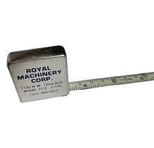 Vintage Park Avenue Tape Measure Royal Machinery Corp Miami Florida Rebuilt FL picture