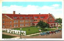 El Escalante Hotel Cedar City UT Postcard A77 picture