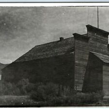 c1910s Random Old Western Building RPPC Real Photo Postcard Desert Building A48 picture