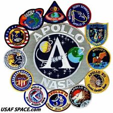 Authentic AB Emblem - APOLLO 1,7,8,9,10,11,12,13,14,15,16,17 NASA PATCH COLLAGE  picture