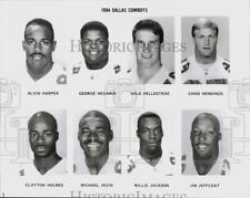 1994 Press Photo Dallas Cowboys Football Player Headshots - srs01490 picture