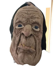 Vintage The Paper Magic Group Creepy Old Man Mask Latex 2004 picture