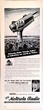 1944 Motorola Radio WWI Print Ad Handie Talkie Co-ordinating March Victory picture