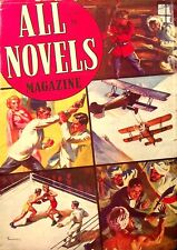 All Novels Magazine Pulp Aug 1938 Vol. 1 #1 VG picture