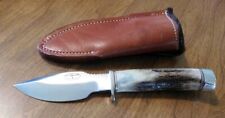 MARTIN Knives Stag Handle Randall Model 11 Copy Fixed Blade Hunter Knife/Knives picture