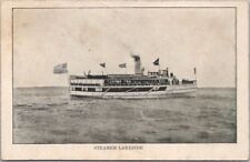 Vintage 1900s Great Lakes Ship Postcard 