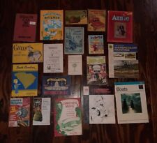 Huge lot of vintage books magazines children's dump truck strand Jack and Jill picture