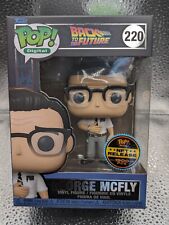 FUNKO POP DIGITAL BACK TO THE FUTURE GEORGE MCFLY #220 LE 1900 IN HAND picture