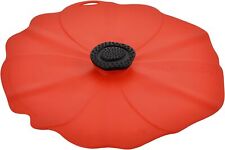 Charles Viancin Large Poppy Flower Reusable Silicone Container Lid 11