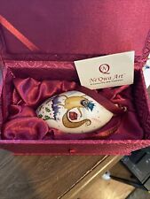 Ne 'Qwa Art Hand Painted Glass Christmas Ornament picture