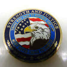 TOWNSHIP OF OCEAN POLICE MONMOUTH COUNTY STRENGTH AND JUSTICE CHALLENGE COIN picture