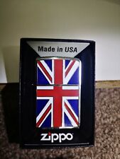 New Original Union Jack Genuine Zippo Lighter picture
