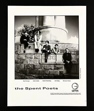 1992 Spent Poets Witty Literary Pop San Francisco Band Vintage Promo Photo picture