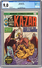 Ka-Zar #15 CGC 9.0 Klaw Marvel Comics Moench Mayerick Cover Gil Kane & Janson picture