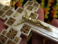 VTG‼ Consolidated Molded Products Plastic Crucifix Jesus Cross 6
