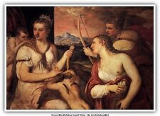 Venus Blindfolding Cupid Titian picture